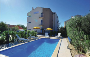 Awesome apartment in Bibinje with Outdoor swimming pool, WiFi and 2 Bedrooms